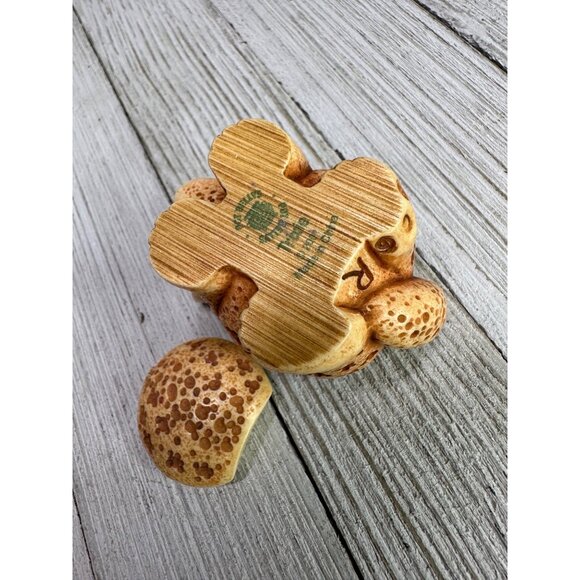 Vtg Harmony Kingdom Pot Bellys "Trixie" Farmyard Times Cat Figurine 2in Long - Picture 11 of 11